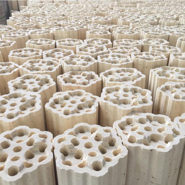 Electric Arc Furnace Fire Proof Checker Brick Made of Light Yellow Calcined Bauxite