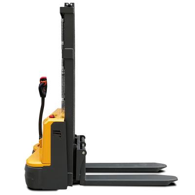 1.5ton 1500kg Electric Walkie Stacker Counterbalance Pallet Stacker With Straddle Leg