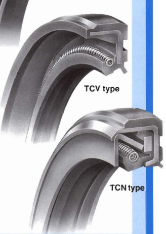 TCN OEM  Skeleton Excavator Oil Seal Replacement  NBR Hydraulic Seal Kit For heavy machinery