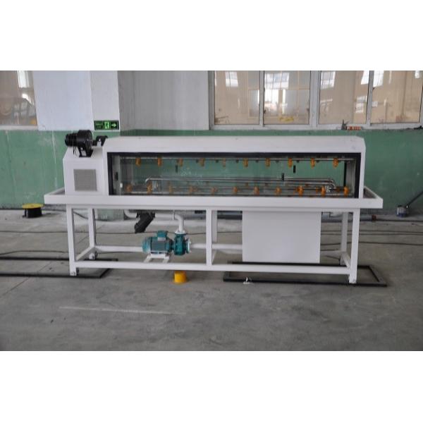 линия штранг-прессования трубы из волнистого листового металла стены двойника 120kg/H OD110mm