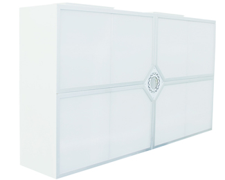 Система ламинарных воздушных потоков больницы, потолок ламинарной подачи поставки OT ламинарный