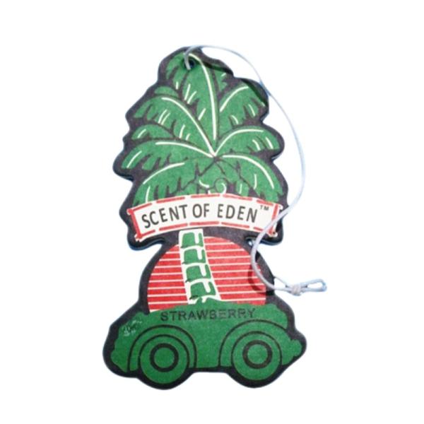 Custom Tree Shape Scented Paper Air Freshener For Promotions Full Colour Printed