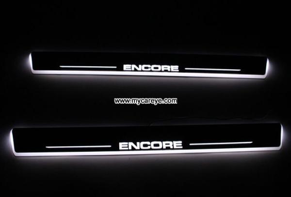 Buick Encore LED Scuff Plate And Light Bar Car Door safety lights for sale