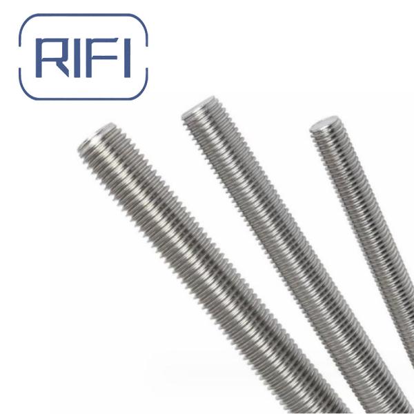 DIN 975 aço inoxidável 304 316 A2 A4 Rod threaded para soluções de fixação de trabalho pesado