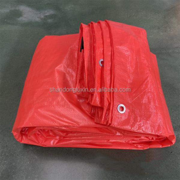UV Resistant Polyethylene Tarpaulin Manufactured Directly with 140 gsm Density