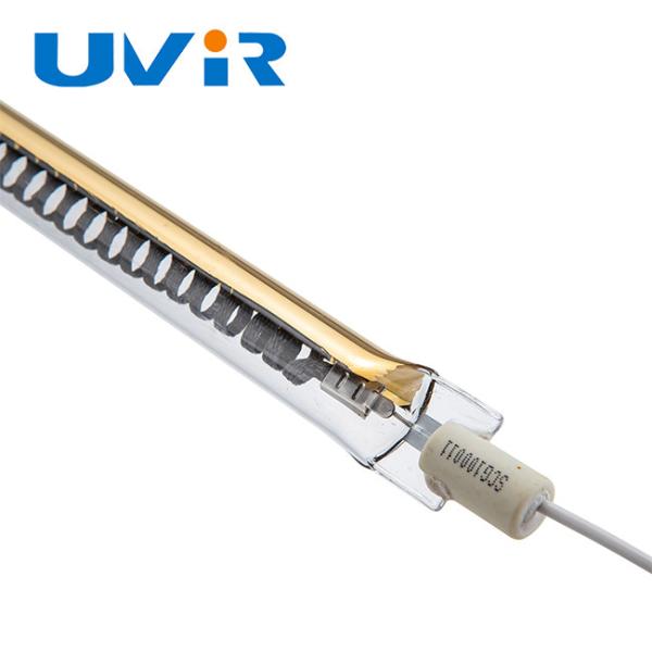 R7S Carbon Fiber Infrared Heating Lamp 1200W Gold Reflector