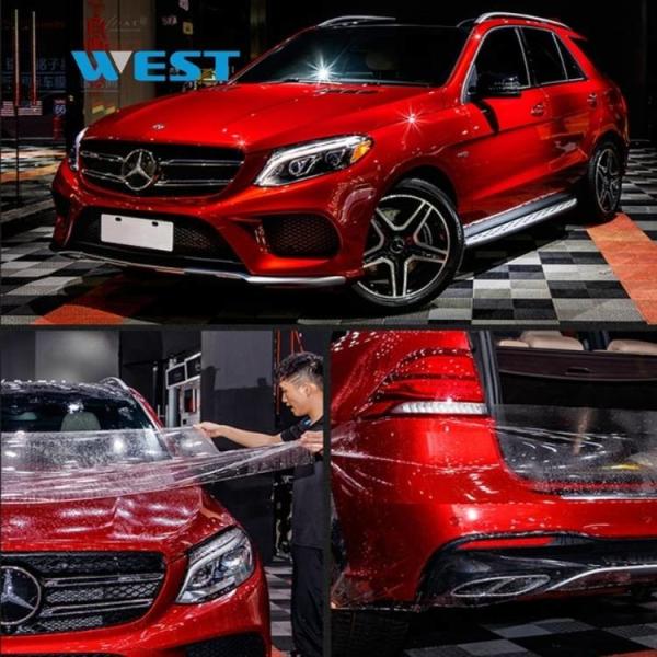 Transparent Car Paint Protection Film Abrasion Resistance Auto Paint Protection Film