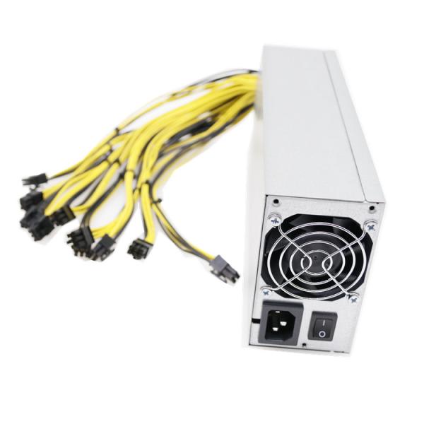 Best 2400W Power Supply  PSU 1u  90% Efficiency with 10*6pin Connectors For pc Machine