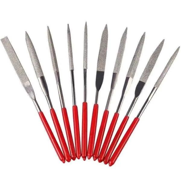 Custom Design Round Diamond File Set For Finishing And Polishing