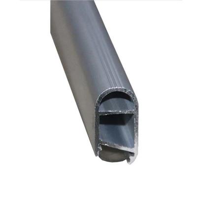 Ellipse Tubular Aluminum Alloy Tube  , Oval Aluminum Pipe For Decoration