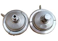 Blanco plateado 304# de acero inoxidable de plástico para tuberías de sello de extremo para fundición de precisión dentro de la norma ISO1167
