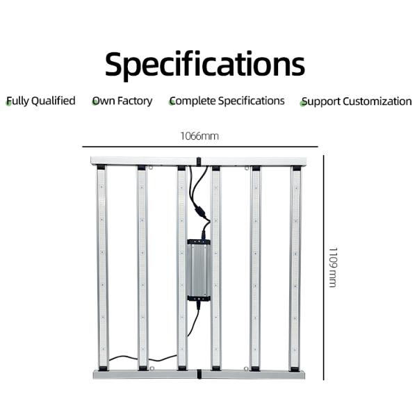 Samsung LM281B Full Spectrum 720W LED Grow Lights Wholesale Comerciante lámpara de plantas de interior Tomate Hidropónico para la plantación