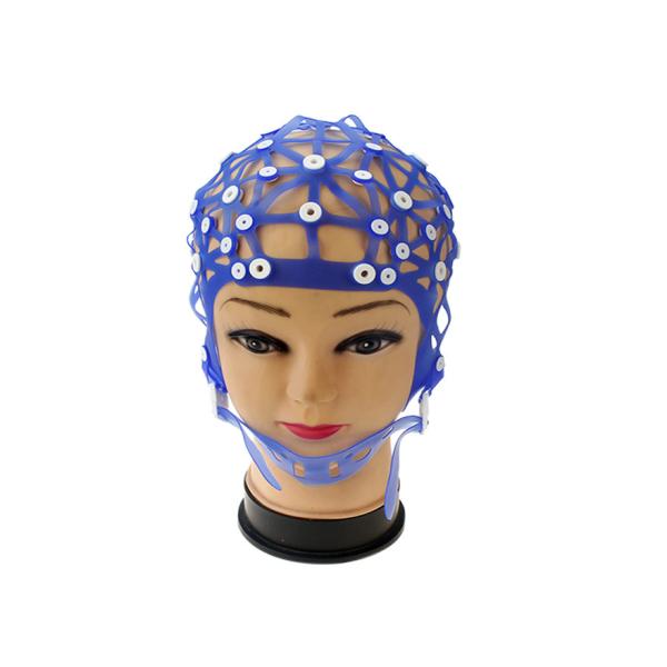 Multi Purpose Reusable  Silicone EEG Cap Support Various Of EEG Electrodes