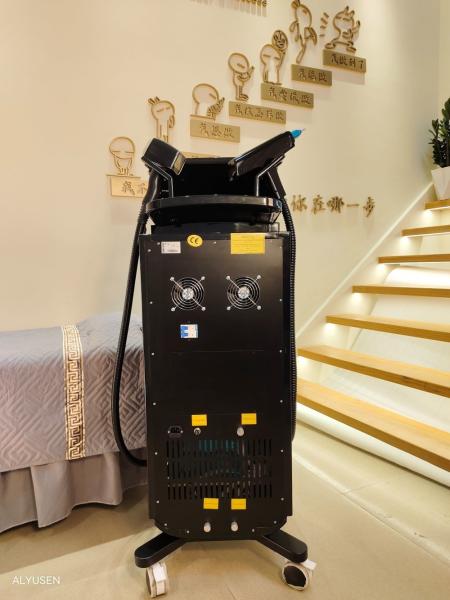 TEC Semiconductor Refrigeration Hair Removal Machine Nd Yag Laser Tattoo Freckle Removal