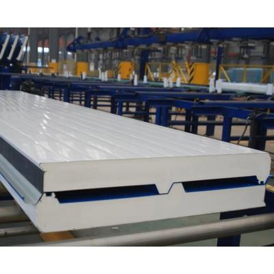Painéis de sanduíche de PU / poliuretano de design moderno e elegante para salas frias Superior e Design