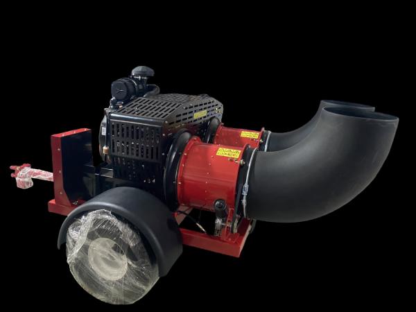 OEM Golf Course Twin Turbines Debris Blower , Grass Leaf Blower，3600r Min 4 Stroke Driving Gasoline