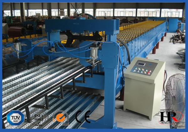 Customized Metal Deck Roll Forming Machine With Mechanical Decoiler