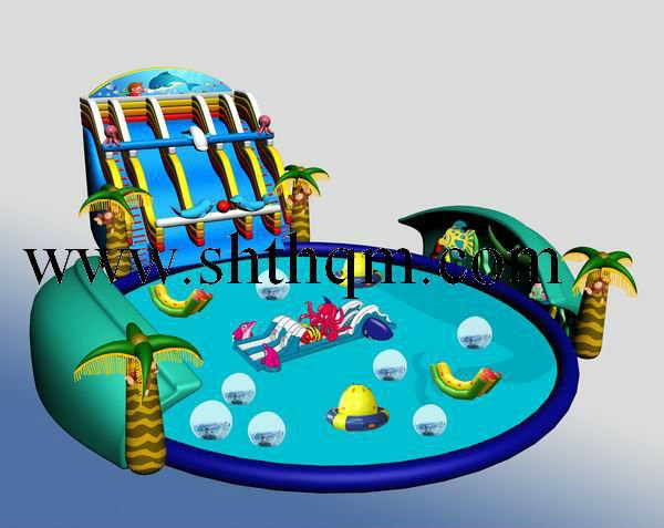 Outdoor Sea Aqua Water Adults Floating Water Park for Sale China Factory Price