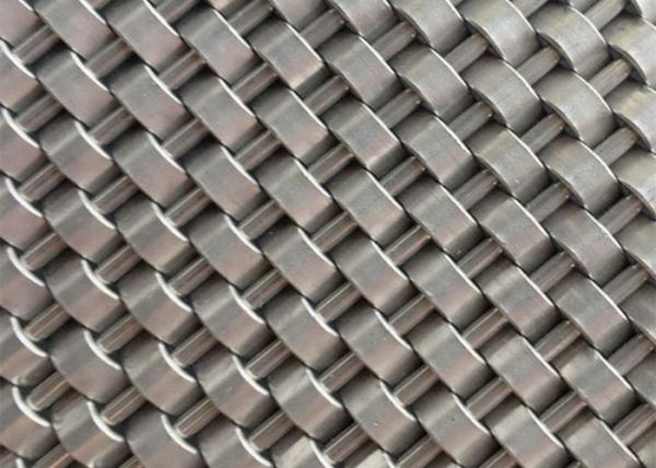 Brass Elevator Metal Mesh With Brushed Finish