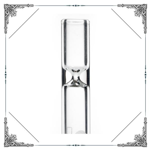 4 Inches Glass Chillums For Smoking Pipes Thick TubeClear Pipe