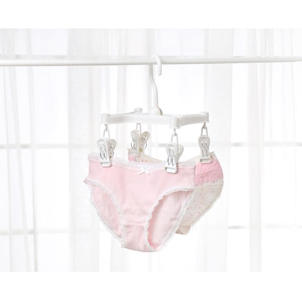 Lingerie Skirt Suit Socks Underwear Plastic Pant Hangers With Pegs