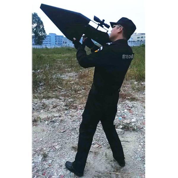 8 Radio Frequency Anti Drone Jammer Built-In Antennas And Battery Gun Shape