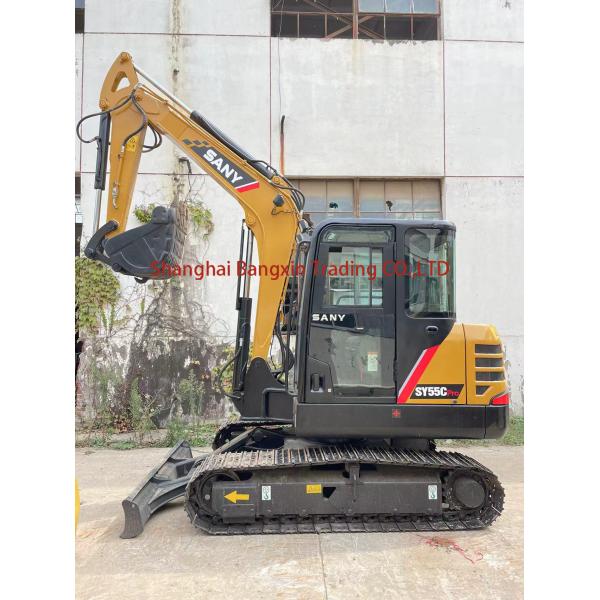 2023 Year Manufacture Almost Used SANY SY55C Mini Excavator with 7 Days Delivery Time