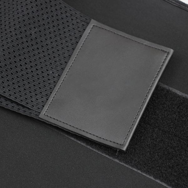 Черный жилет тренера талии разминки XS-3XL для женщин