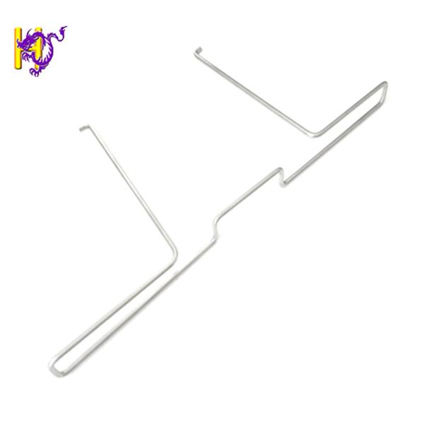 Rohs Certificate Customized Precision Wire Forming Spring Clip Carbon Steel U Shaped