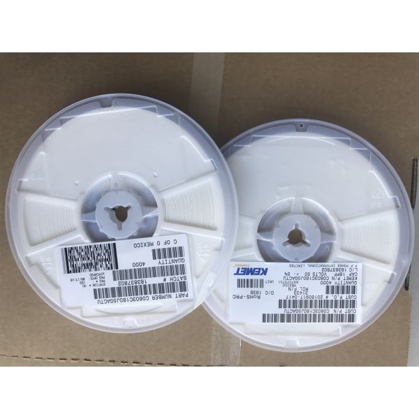 C0603C180J5GACTU 18pF Ceramic Capacitor 50V Rating C0G Dielectric 0603 Case ±5% Tolerance Ultra-Stable Low Loss Ideal for High-Frequency & RF Circuits