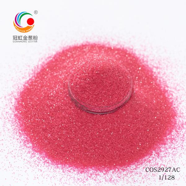 Resistente a los disolventes, de calidad cosmética profesional, PET, dulce suave, polvo brillante para maquillaje de uñas y ojos