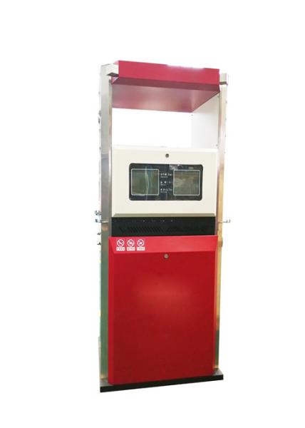 Stainless Steel Quick Filling CNG Gas Dispenser , Solenoid Valves CNG Gas Dispenser