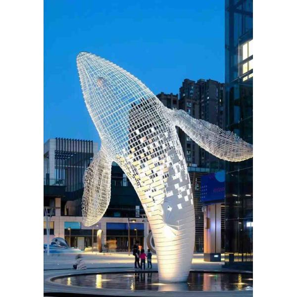 металла украшения площади 8.0M скульптуры высокого на открытом воздухе животные