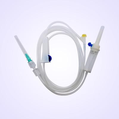 Medical Supplies Consumables Disposable Infusion Set With Y-Injection Set With Luer Lock Connector