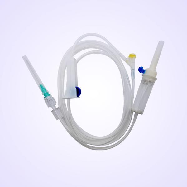 Medical Supplies Consumables Disposable Infusion Set With Y-Injection Set With Luer Lock Connector