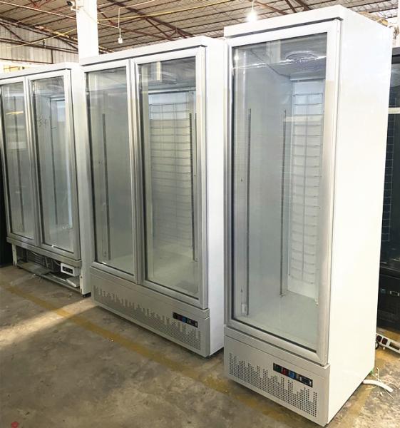 Commercial Refrigeration Equipment, 2~8° Vertical Glass Door Display Fridge For Beverage Beer