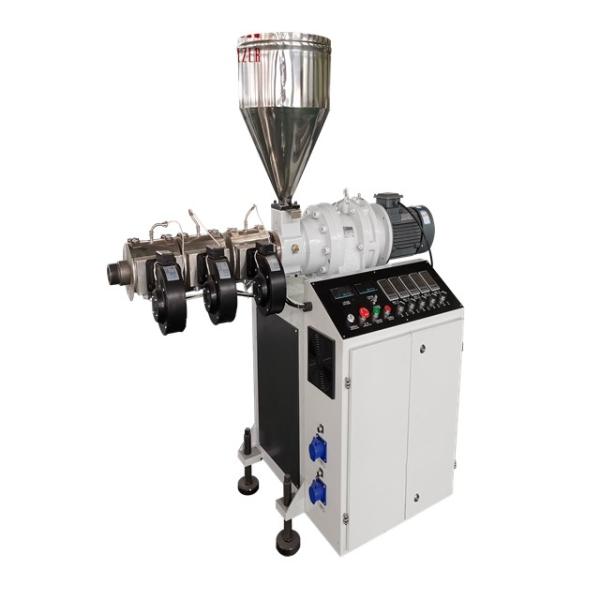 Machine simple d'extrusion de tuyau de la vis 25mm 20kg/H Ppr
