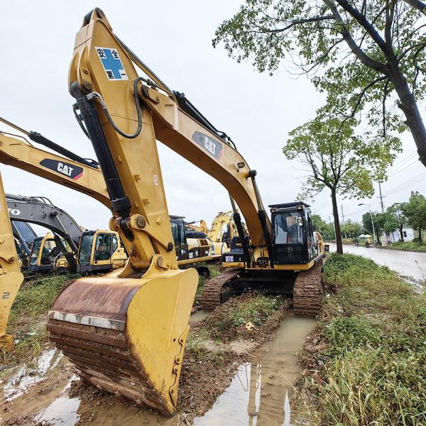 330D Used Caterpillar Excavators Heavy Equipment Original Components 1.4m3 Bucket Capacity