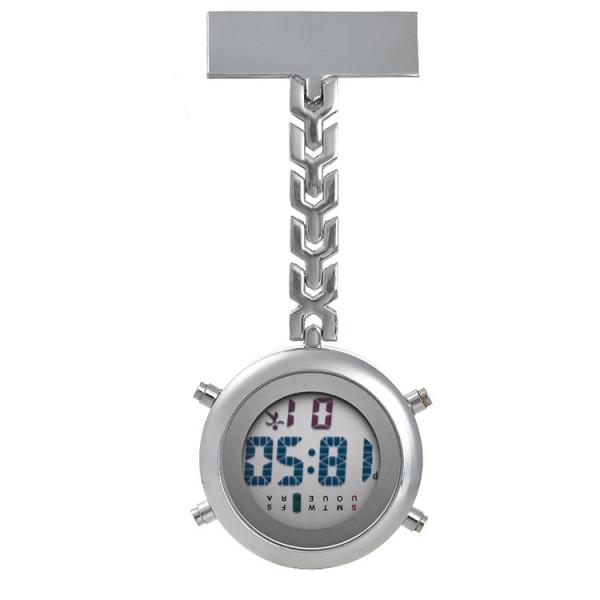 Digital Nurse Watch Gift Multi-function Fob Nursing Watch with Safety Clip Electronics Doctor Clock