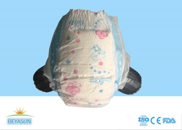 Tecidos descartáveis do bebê do algodão com toque macio do conforto do cuidado da absorvência super