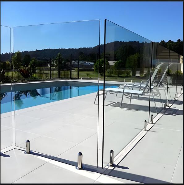 Tempered Glass Balcony Railing for Home and Commercial Use