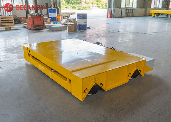 Easy Operation Cable Reel Steel Plant Transfer Cart