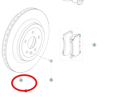 Le frein à disque est un frein à disque de type S/X.