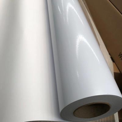 etiqueta autoadesiva do vinil do PVC da etiqueta imprimível branca alta do guality 2020 100 mícrons para a impressão do solvente/solvente