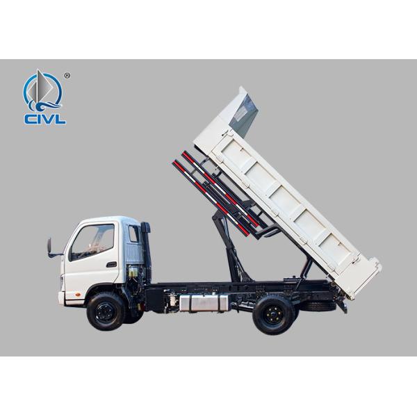 Light Dump Truck new Foton Forland 3-4tons Rhd 4x2 Dumper white colour tipper truck