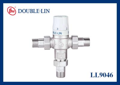 Adjustable Anti-Scaled Thermostatic Mixing Valve 16 Bar 38℃-65℃