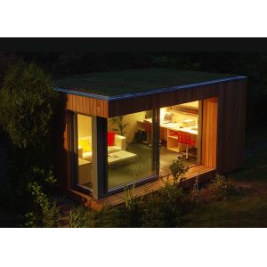 Small House Kit Mobile Light Steel Home Garden Studio Prefabricated 20sqm Size