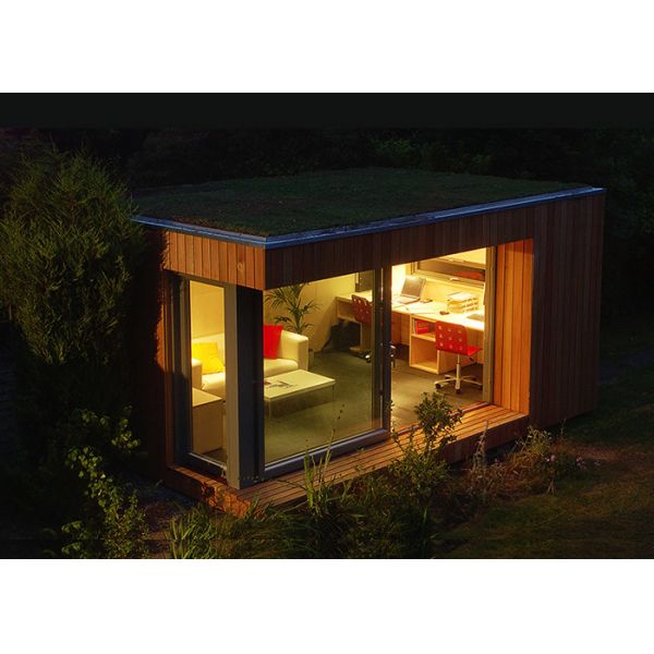 Small House Kit Mobile Light Steel Home Garden Studio Prefabricated 20sqm Size
