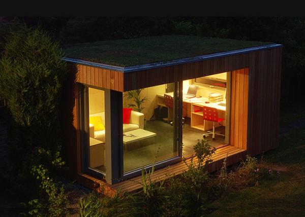 O estúdio pequeno do jardim de Kit Mobile Light Steel Home pré-fabricou o tamanho 20sqm