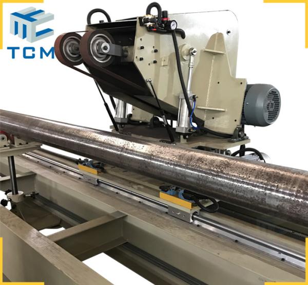 Rod Surface Chromed Pipe Buffing MachineHydraulic Cylinder Grinding Linishing